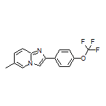 6-Methyl-2-[4-(trifluoromethoxy)phenyl]imidazo[1,2-a]pyridine