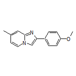 2-(4-Methoxyphenyl)-7-methylimidazo[1,2-a]pyridine