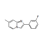 2-(3-Fluorophenyl)-7-methylimidazo[1,2-a]pyridine