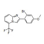 2-(2-Bromo-4-methoxyphenyl)-5-(trifluoromethyl)imidazo[1,2-a]pyridine