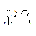 3-[5-(Trifluoromethyl)imidazo[1,2-a]pyridin-2-yl]benzonitrile