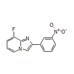 8-Fluoro-2-(3-nitrophenyl)imidazo[1,2-a]pyridine