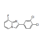 2-(3,4-Dichlorophenyl)-8-fluoroimidazo[1,2-a]pyridine