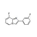 8-Fluoro-2-(3-fluorophenyl)imidazo[1,2-a]pyridine