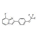 8-Fluoro-2-[4-(trifluoromethoxy)phenyl]imidazo[1,2-a]pyridine