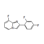 2-(2,4-Difluorophenyl)-8-fluoroimidazo[1,2-a]pyridine