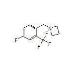 1-[4-Fluoro-2-(trifluoromethyl)benzyl]azetidine