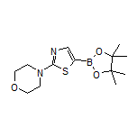 2-Morpholinothiazole-5-boronic Acid Pinacol Ester