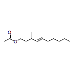 (E)-3-Methyldec-4-en-1-yl Acetate