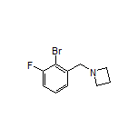 1-(2-Bromo-3-fluorobenzyl)azetidine