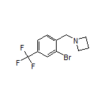 1-[2-Bromo-4-(trifluoromethyl)benzyl]azetidine