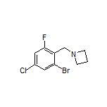 1-(2-Bromo-4-chloro-6-fluorobenzyl)azetidine