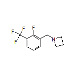 1-[2-Fluoro-3-(trifluoromethyl)benzyl]azetidine