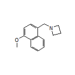 1-[(4-Methoxynaphthalen-1-yl)methyl]azetidine