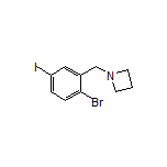 1-(2-Bromo-5-iodobenzyl)azetidine