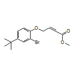 Methyl 4-[2-Bromo-4-(tert-butyl)phenoxy]-2-butenoate