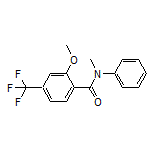 2-Methoxy-N-methyl-N-phenyl-4-(trifluoromethyl)benzamide