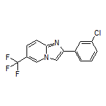 2-(3-Chlorophenyl)-6-(trifluoromethyl)imidazo[1,2-a]pyridine