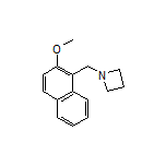 1-[(2-Methoxynaphthalen-1-yl)methyl]azetidine