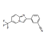 3-[6-(Trifluoromethyl)imidazo[1,2-a]pyridin-2-yl]benzonitrile