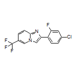 2-(4-Chloro-2-fluorophenyl)-6-(trifluoromethyl)imidazo[1,2-a]pyridine