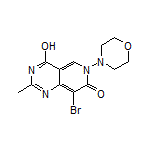 8-Bromo-4-hydroxy-2-methyl-6-morpholinopyrido[4,3-d]pyrimidin-7(6H)-one