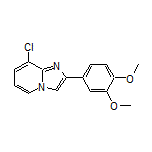 8-Chloro-2-(3,4-dimethoxyphenyl)imidazo[1,2-a]pyridine