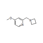 2-(1-Azetidinylmethyl)-4-methoxypyridine