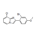 2-(2-Bromo-4-methoxyphenyl)-8-chloroimidazo[1,2-a]pyridine