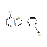 3-(8-Chloroimidazo[1,2-a]pyridin-2-yl)benzonitrile