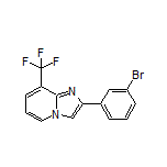 2-(3-Bromophenyl)-8-(trifluoromethyl)imidazo[1,2-a]pyridine