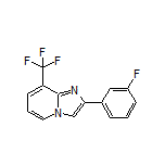 2-(3-Fluorophenyl)-8-(trifluoromethyl)imidazo[1,2-a]pyridine