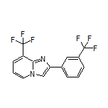 8-(Trifluoromethyl)-2-[3-(trifluoromethyl)phenyl]imidazo[1,2-a]pyridine