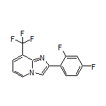 2-(2,4-Difluorophenyl)-8-(trifluoromethyl)imidazo[1,2-a]pyridine