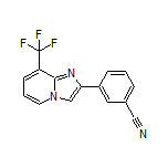 3-[8-(Trifluoromethyl)imidazo[1,2-a]pyridin-2-yl]benzonitrile