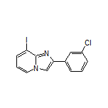 2-(3-Chlorophenyl)-8-iodoimidazo[1,2-a]pyridine