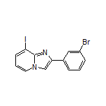 2-(3-Bromophenyl)-8-iodoimidazo[1,2-a]pyridine