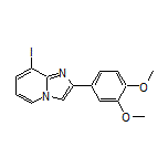 2-(3,4-Dimethoxyphenyl)-8-iodoimidazo[1,2-a]pyridine