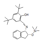 2,4-Di-tert-butyl-6-[[[(1S,2R)-2-[(trimethylsilyl)oxy]-1-indanyl]imino]methyl]phenol