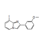 8-Iodo-2-(3-methoxyphenyl)imidazo[1,2-a]pyridine