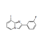 2-(3-Fluorophenyl)-8-iodoimidazo[1,2-a]pyridine