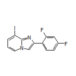 2-(2,4-Difluorophenyl)-8-iodoimidazo[1,2-a]pyridine