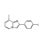 8-Iodo-2-(4-iodophenyl)imidazo[1,2-a]pyridine