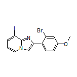 2-(2-Bromo-4-methoxyphenyl)-8-iodoimidazo[1,2-a]pyridine