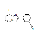 3-(8-Iodoimidazo[1,2-a]pyridin-2-yl)benzonitrile