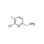 (6-Chloro-5-methyl-2-pyridyl)methanamine