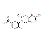 2-Chloro-6-(2-methyl-5-nitrophenyl)-5,6-dihydropyrido[4,3-d]pyrimidin-7(8H)-one