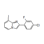 2-(4-Chloro-2-fluorophenyl)-8-iodoimidazo[1,2-a]pyridine