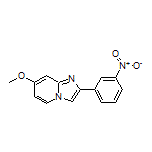 7-Methoxy-2-(3-nitrophenyl)imidazo[1,2-a]pyridine