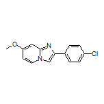 2-(4-Chlorophenyl)-7-methoxyimidazo[1,2-a]pyridine